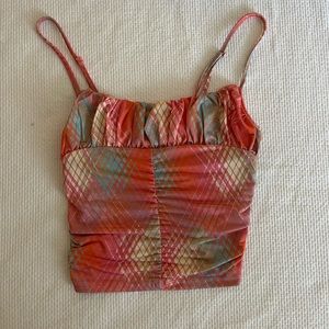 Urban Outfitters Corset Style Crop Top